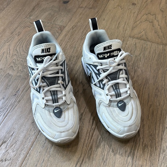 Nike Other - Nike VaporMax EVO Running Sneakers White and Gray Size 9.5